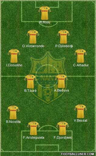 FC Nantes Formation 2013