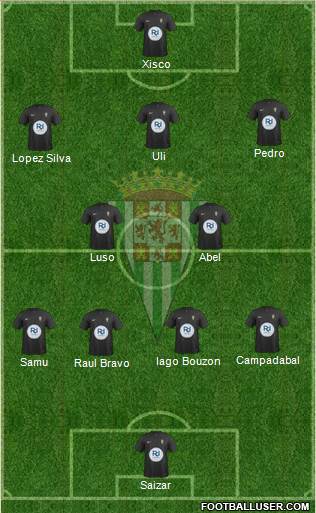 Córdoba C.F., S.A.D. Formation 2013