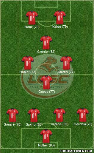 LOSC Lille Métropole Formation 2013