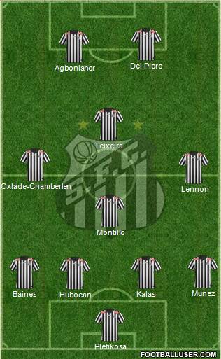 Santos FC Formation 2013