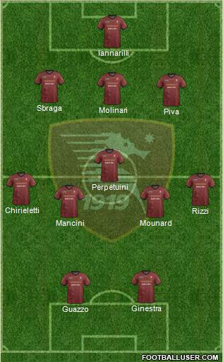 Salernitana Formation 2013