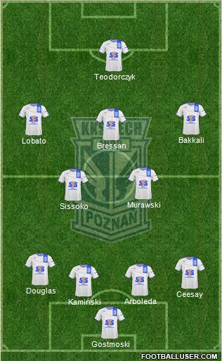 Lech Poznan Formation 2013