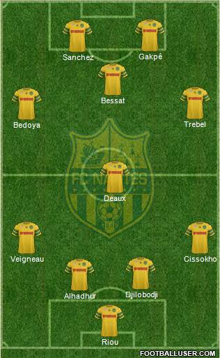 FC Nantes Formation 2013