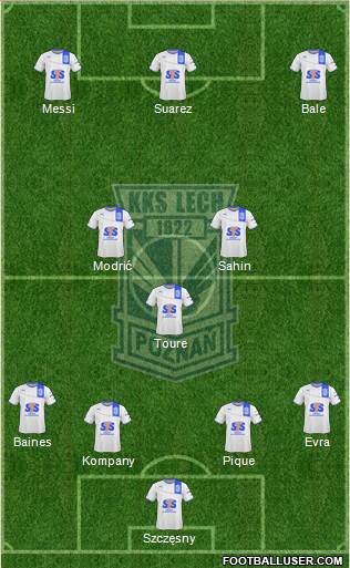 Lech Poznan Formation 2013