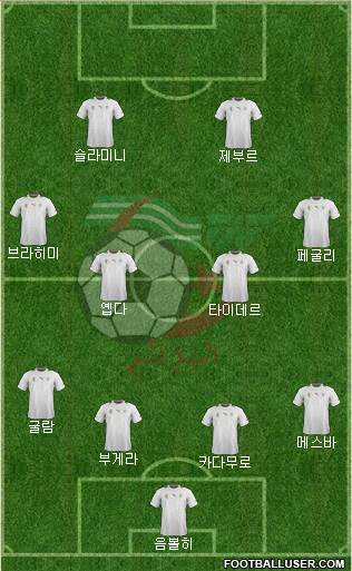 Algeria Formation 2013