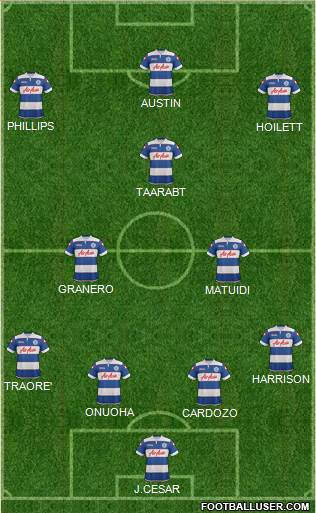 Queens Park Rangers Formation 2013