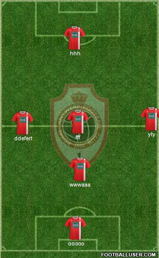 R Antwerp FC Formation 2013