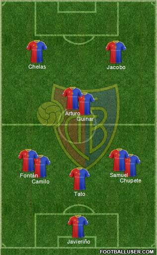 FC Basel Formation 2013