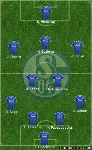 FC Schalke 04 Formation 2013