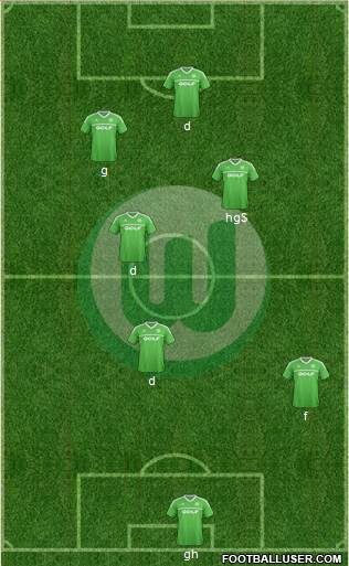 VfL Wolfsburg Formation 2013