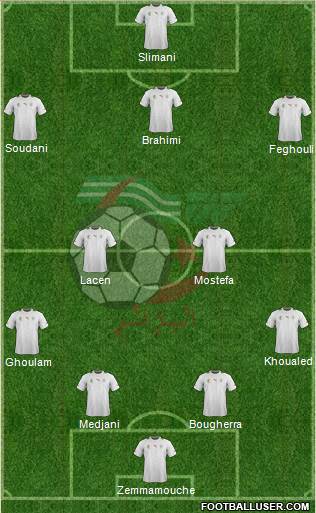 Algeria Formation 2013