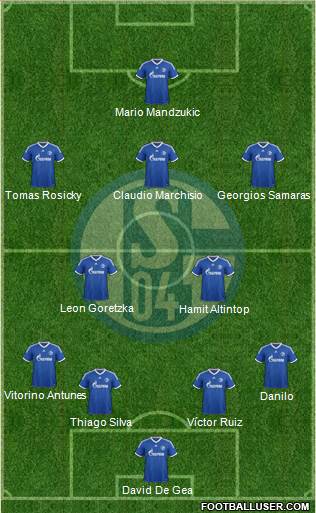 FC Schalke 04 Formation 2013