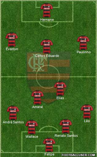 CR Flamengo Formation 2013