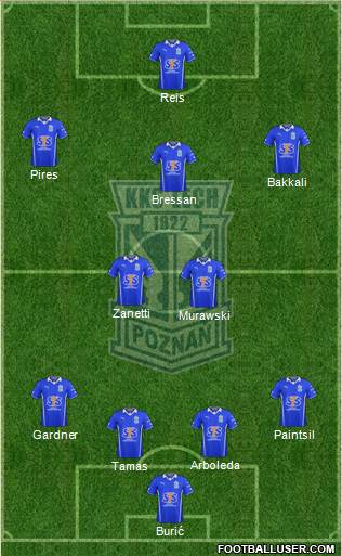 Lech Poznan Formation 2013