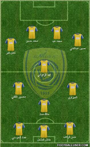 Al-Nassr (KSA) Formation 2013