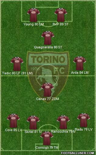 Torino Formation 2013