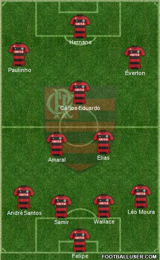 CR Flamengo Formation 2013