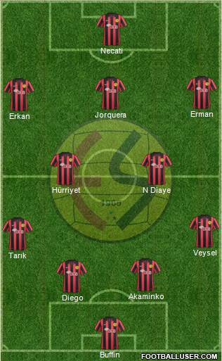 Eskisehirspor Formation 2013