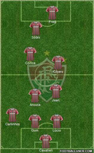 Fluminense FC Formation 2013