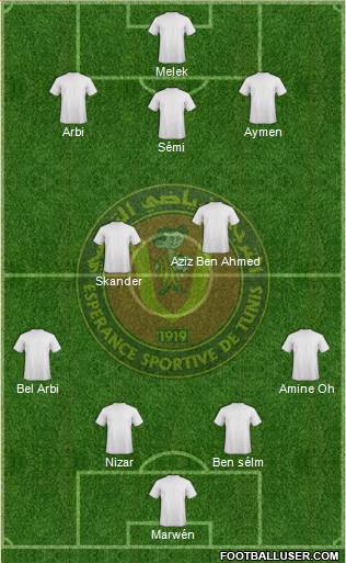 Espérance Sportive de Tunis Formation 2013