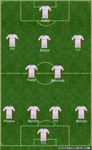 New England Revolution Formation 2013