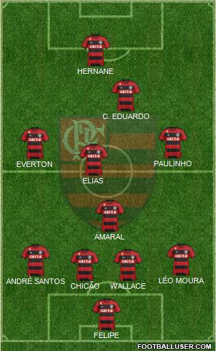 CR Flamengo Formation 2013