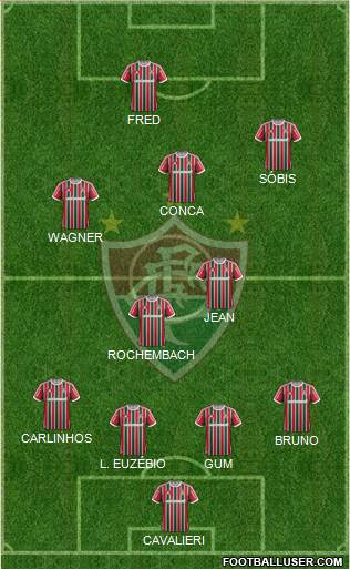 Fluminense FC Formation 2013