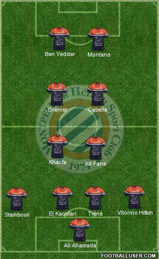 Montpellier Hérault Sport Club Formation 2013