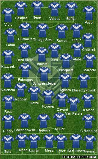 Vélez Sarsfield Formation 2013