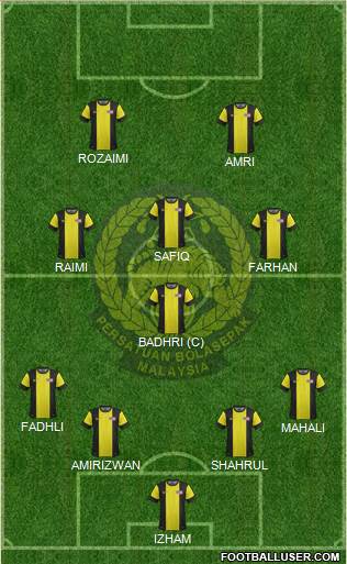 Malaysia Formation 2013