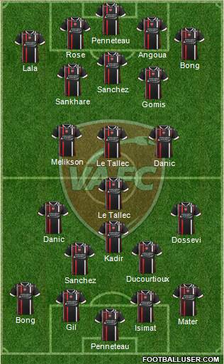 Valenciennes Football Club Formation 2013