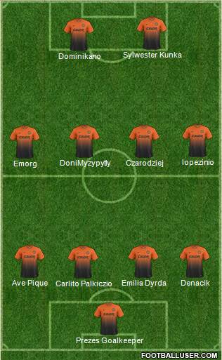 Dundee United Formation 2013