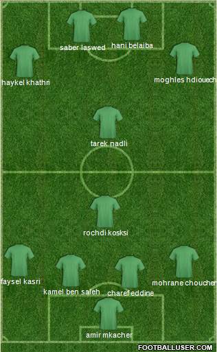 Tunisia Formation 2014