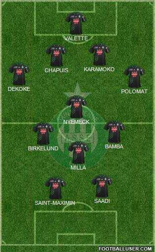 A.S. Saint-Etienne Formation 2014