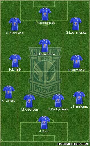 Lech Poznan Formation 2014