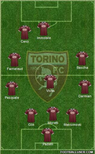 Torino Formation 2014