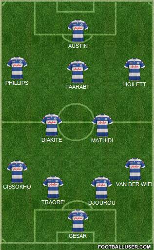 Queens Park Rangers Formation 2014