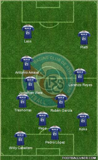 Racing Club de Strasbourg-Football Formation 2014