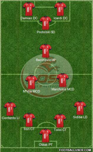 LOSC Lille Métropole Formation 2014