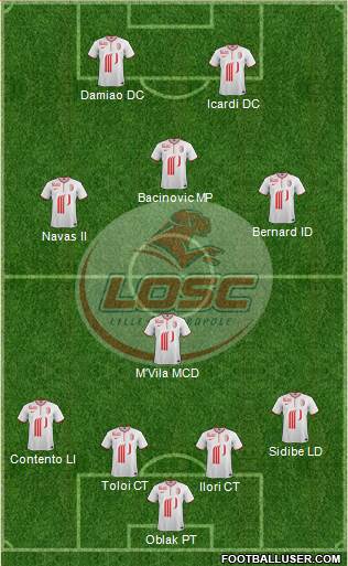 LOSC Lille Métropole Formation 2014