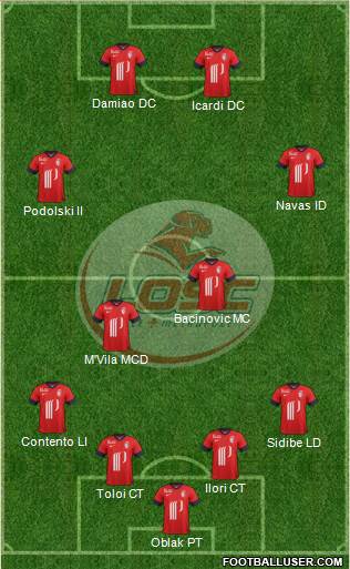 LOSC Lille Métropole Formation 2014