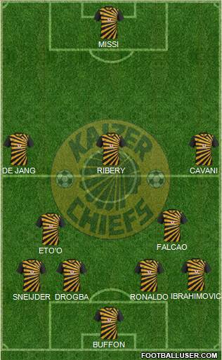 Kaizer Chiefs Formation 2014