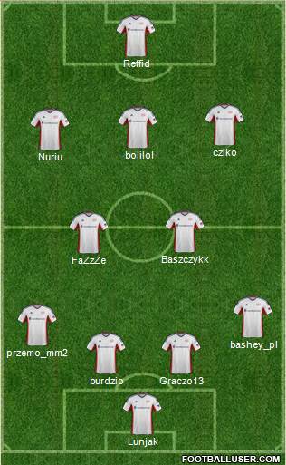 New England Revolution Formation 2014