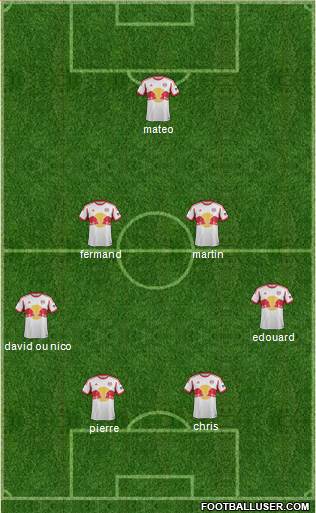 New York Red Bulls Formation 2014