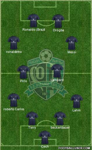 Dinamo Tbilisi Formation 2014