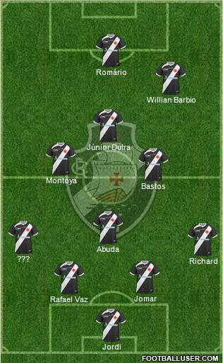 CR Vasco da Gama Formation 2014