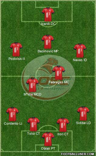 LOSC Lille Métropole Formation 2014