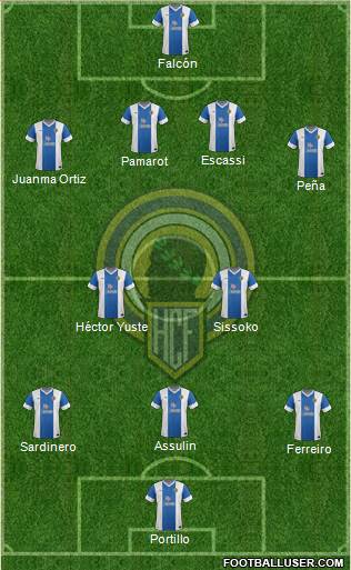 Hércules C.F., S.A.D. Formation 2014