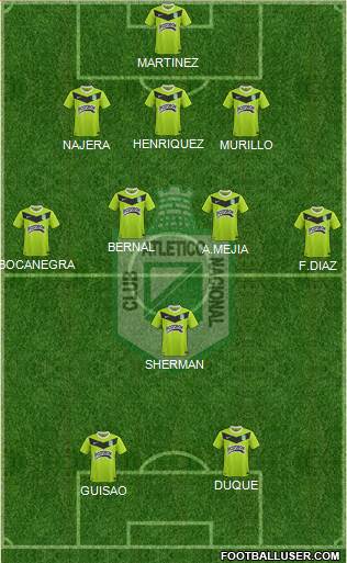 CDC Atlético Nacional Formation 2014