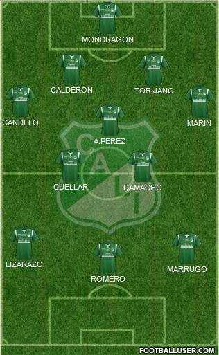 AC Deportivo Cali Formation 2014